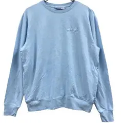 フィラ　レディーストレーナー　水色　Sサイズ　ラウンドネック　ポケット【444】