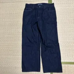 JW ANDERSON 濃いブルーのストレートデニム　ジーパン　UNIQLO