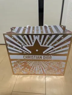 CHRISTIAN DIOR ショッパー ゴールド　紙袋大きめ　限定