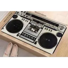 レトロ カセットテープ マット