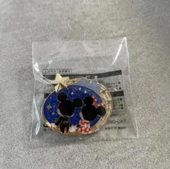 ミッキー&ミニー夜空ピンバッジ