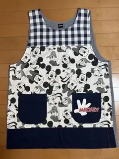 ディズニー　ミッキー&フレンズ エプロン　保育士