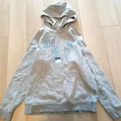 UNDER ARMOUR グレー フードパーカーL2096番