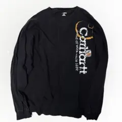 Carhartt vintage カットソー グランジ ロンt ネイビー
