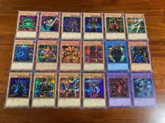 遊戯王 決闘者伝説　シークレットレア　コンプリート18種セット