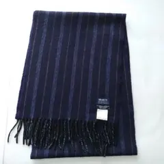 希少 ドーバー×ドレイクスコラボマフラー グレー×ブルー 美品 正規取扱店】Drake's チョークストライプマフラー 6色 (ALLAA/18753