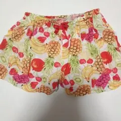 子供服大放出 フルーツ柄 ショートパンツ 120cm Y2K