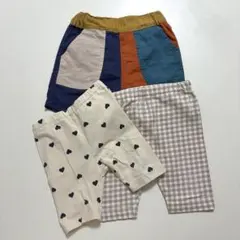 西松屋 ベビー パンツ ズボン ボトムス レギンス 5分丈 80