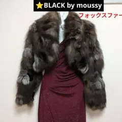 BLACKByMOUSSY　フォックスファーショートコートのサムネイル