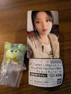 TWICE ジョンヨン　サンリオマスコットチャーム＆初回限定盤B トレカ