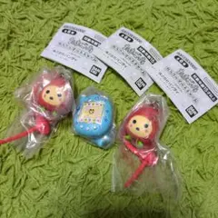 【3点セット】たまごっちカプセルトイ カラフルマルチチャーム いちごっちケーたま