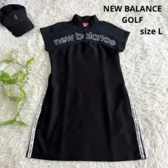 【ニューバランスゴルフ】美品 ワンピース サイドロゴ 2サイズ レディース