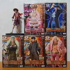 ワンピース フィギュア THE GRANDLINE MEN ルフィ ゾロ 6点