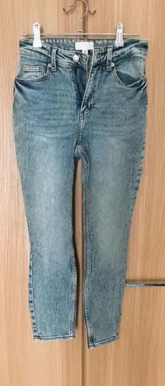 H&M ハイウエスト スキニーデニム 34