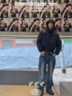 vallad loner デニムパンツ　io着用