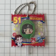 埼玉西武ライオンズ ペコちゃん 西川愛也 アクリルチャーム - メルカリ