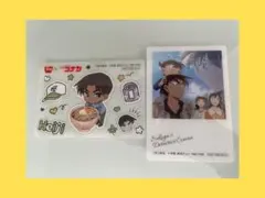 名探偵コナン すき家 オリジナルクリアカード 服部平次2種セット