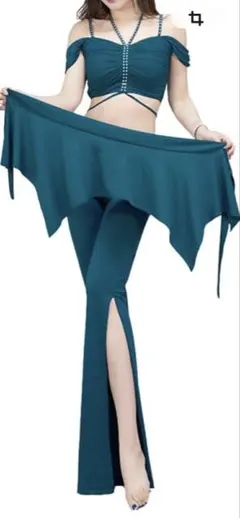 ベリーダンス レッスン着 セットアップ