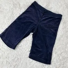 【c3468】UNIQLO ショートパンツ　ネイビー