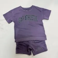 【babyGAP】 GAP ATHLETIC スウェット セットアップ 紫のサムネイル