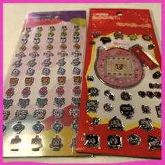 大人気！たまごっちプチプチシール（色違い変更可）＆キラキラシールセット