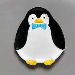 ✨未使用・美品✨ 子供用食器 動物食器 ペンギン 小皿 浅皿 プレート皿