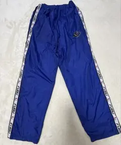 FUBU ラインナイロンパンツブルーのサムネイル