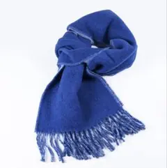 POLO RALPH LAUREN 青色 マフラー ワンサイズ