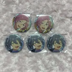 あんスタ 桜河こはく 椎名ニキ 缶バッジ