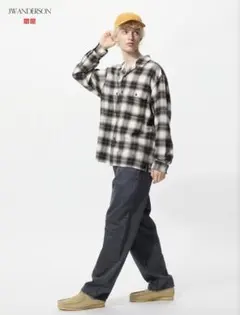 JW ANDERSON×UNIQLO ストレートデニム グレー