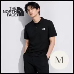 THE NORTHFACE ノースフェイス ポロシャツ ブラック Lサイズ 韓国