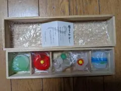 【最終値下げ】HIROTA GLASS 広田硝子 箸置き 硝子のわがし