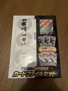 ポケモンカードゲーム ブラックボルトホワイトフレアカードファイルセット