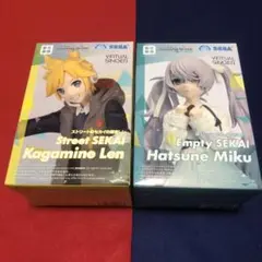 初音ミク　プロセカ　カラフルステージ誰もいないセカイの初音ミク　鏡音レン セット