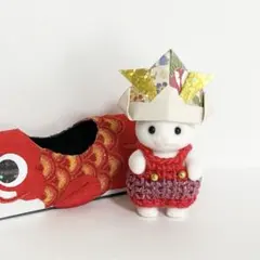 兜ロンパース シルバニア 赤ちゃんサイズ