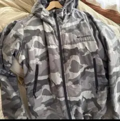 Columbia XL グレー迷彩ジャケット