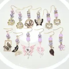 ハンドメイドピアスまとめ売り