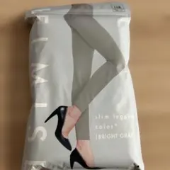 BELMISE スリムレギンス LLB 明るいグレー