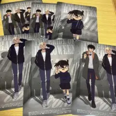 名探偵コナン下敷き6枚セット