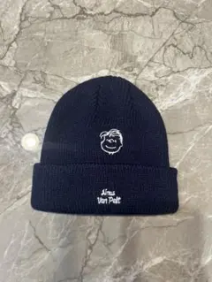 vintage PEANUTS ネイビーニット帽♡