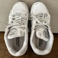 adidas アディダス 24㎝　シルバー　ホワイト