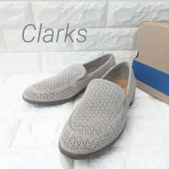 【極美品】Clarks Trish Cove ストーンスエード　23cmのサムネイル