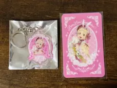 鬼塚夏美 アクリルキーホルダー ルーム風カード セット カラオケの鉄人