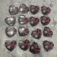 桃源暗鬼 桃寺神門 ハート缶バッジ バニー　16個セット