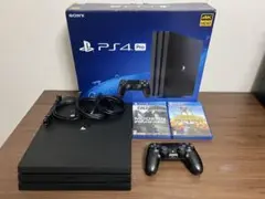 PS4 Pro 本体(SSD換装) ソフト付き