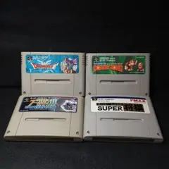 スーパーファミコン ソフト 4本セット