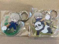 新品　呪術廻戦　狗巻棘 パンダ　アクリルキーホルダー　2個