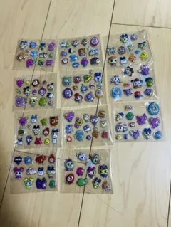 たまごっち　おすそ分けシール　個包装11点セット