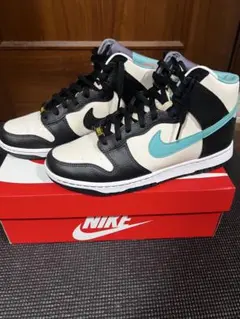 V*n様 ナイキ ダンクハイレトロ EMB パールホワイト アンド ウォッシュド