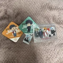 呪術廻戦 カフェ 渋谷事変 アクリルキーホルダー コースター 五条悟 虎杖 伏黒